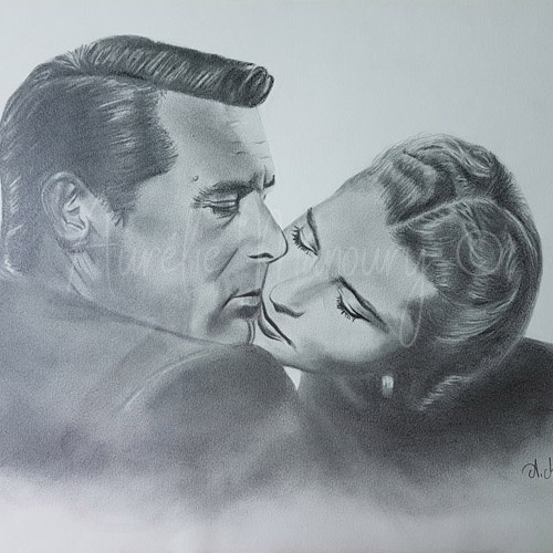 Cary Grant & Ingrid Bergman